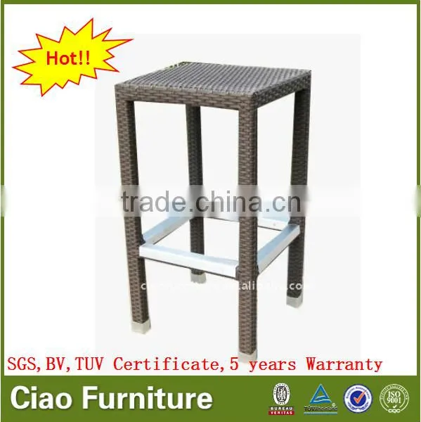 Patio Bar Furniture Outdoor Wicker Bistro Bar Stools photo-2