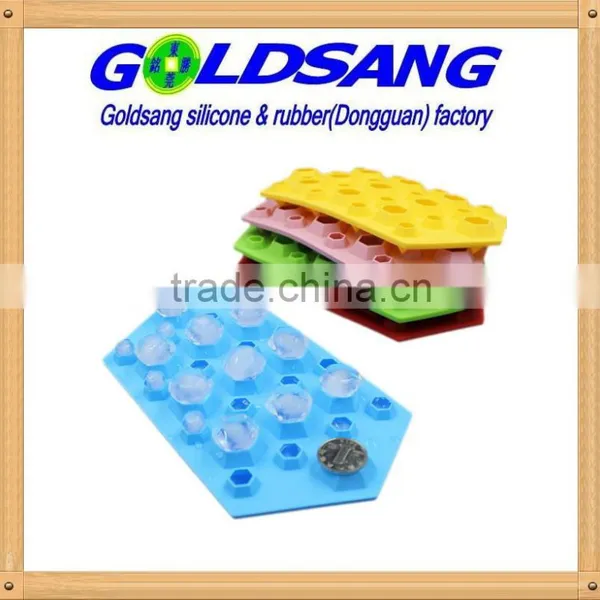 Eco-friendly Creative Silicone Diamond Ice Cube Tray photo-2