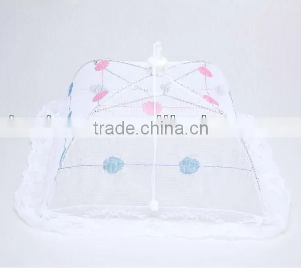 HIGH QUALITY Folded Food Cover Food Umbrella With Flower photo-6