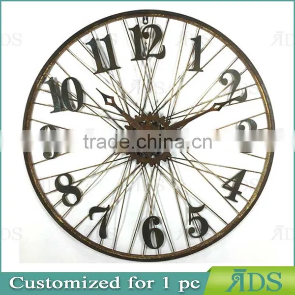 Nice Looking Decorative Metal Wall Clock photo-5
