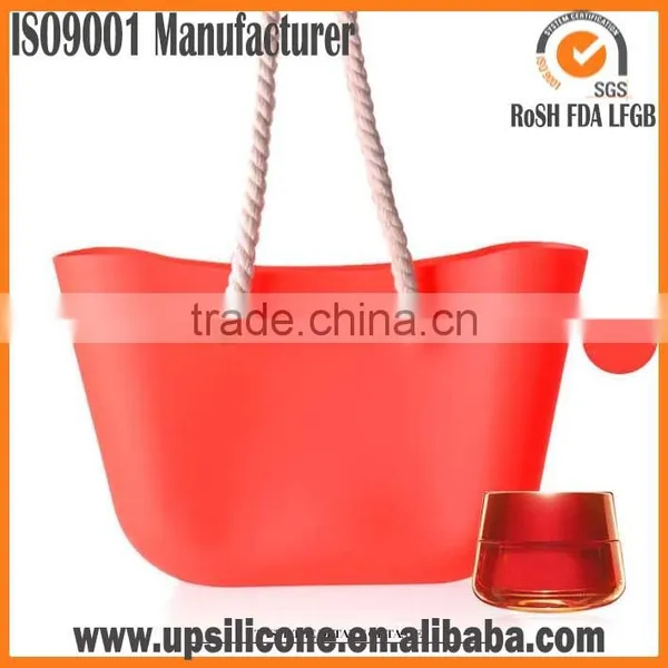 New Design Jelly Candy Bags Woman Silicone Bag Beach Bag photo-3