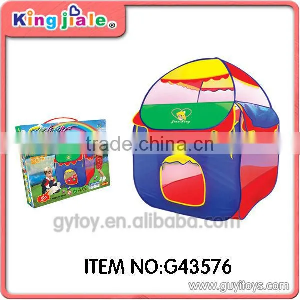 Funny Kids Play Indian Tent