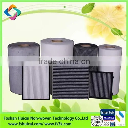 Active Carbon Cabin Filter Filteration Fabric Material photo-2