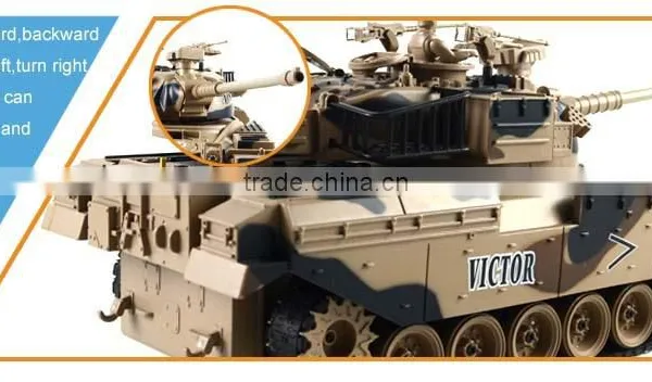 2015 Hot Sale High Quality 2.4G Remote Control Mini18 CH Military Tank Toys vs Heng Long Tank,RTH217850 photo-3