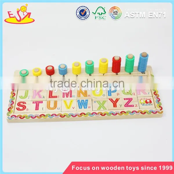 Wholesale Educational Kids Wooden Count Toy Baby Preschool Teaching Aid Wooden Count Toy W12E001 photo-5