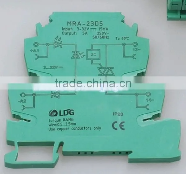 3-32V MRA-23D5 PLC Relay Amplifier Board Non-contact Solid State Relay Combination Module Combination photo-2