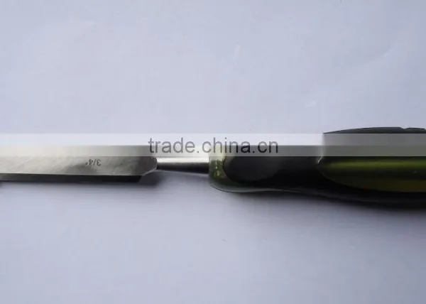 Wood Craft Hand Tool , Wood Chisel With Transparent Plastic Handle photo-3