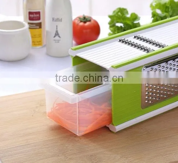The Professional Spiral Vegetables Slicer Grater Garlic Chopper photo-4