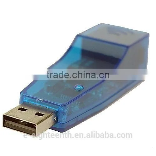2016 New Arrival Ethernet External USB to Lan RJ45 Network Card Adapter 10/100 Mbps for Laptop PC photo-2