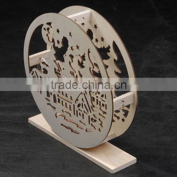 Laser Cutout Wooden Craft Products