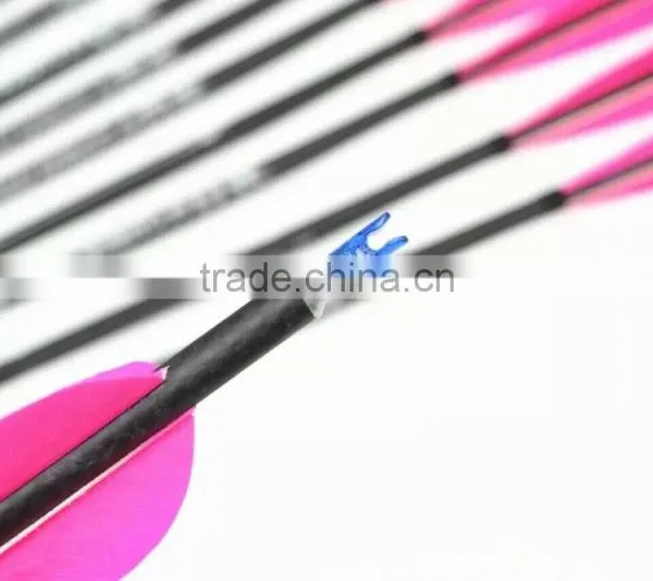 0.001 Straightness Same Weight 3K Weave Finished Carbon Rods Archery Arrows photo-2