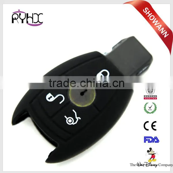 Super Quality Car Key Case Manufacturer Silicone Car Key Covers for Mercedes Benz photo-6