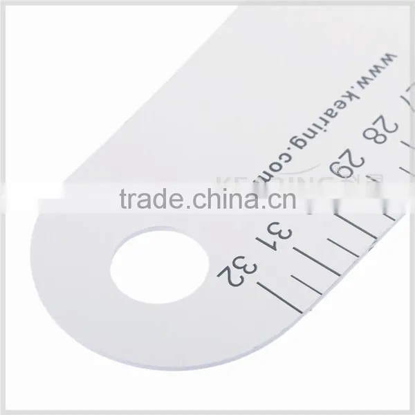 Kearing 32cm Luxury Metal Very Form Rulers for Fashion Designing Aluminum Rulers# 6132A photo-2