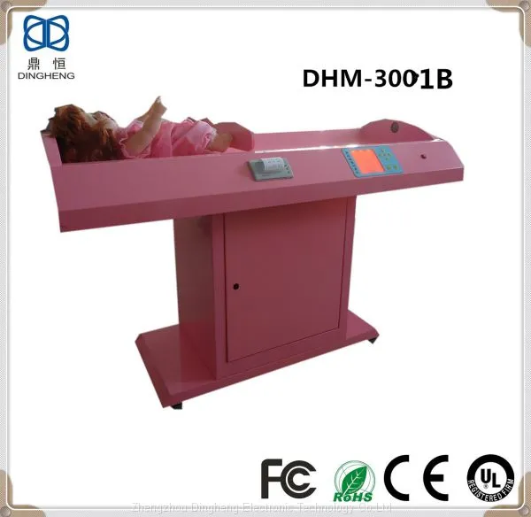 DHM-3001B Ультразвуковая электронная детская весы с измерением роста для детей