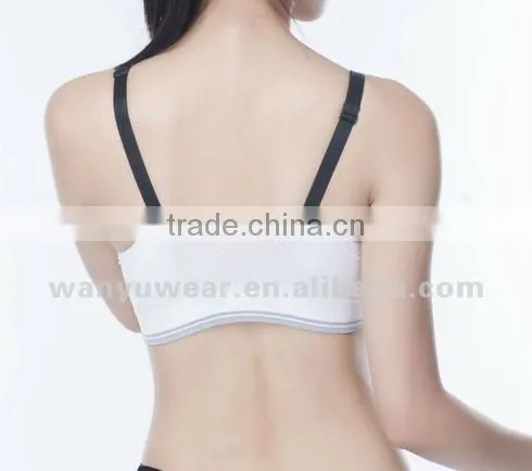 Fashion Colorfuly Seamless Stylish Yoga Sports Girl Brand Sexi Girl Bra photo-2