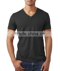 Next Level Apparel Men's CVC Pocket V Tee - Made From 60% Cotton and 40% Polyester, Features a Pocket and Comes With Your Logo photo-5
