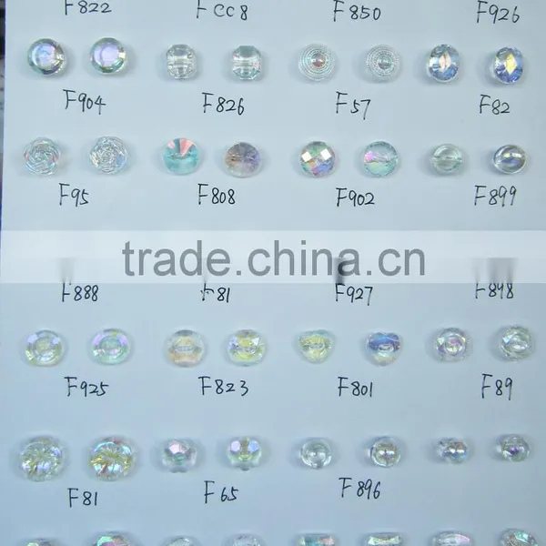 Middle East Hot Sale Decorative Flower Pattern Acrylic Button photo-5
