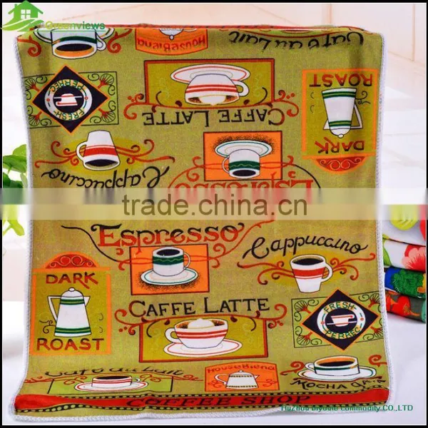 Wholesaler Tea Towel in Stock Printed Kitchen Tea Towel Photo Print Tea Towel photo-6
