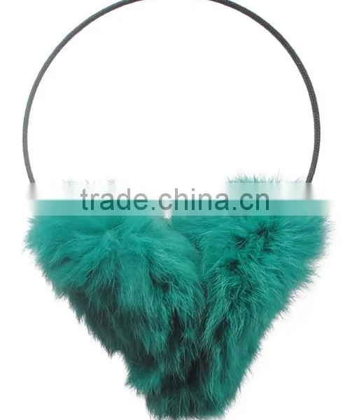YR853 Hot Sale China Wholesale Various Colors Fashion Fur Accessories Ear Muffs photo-3