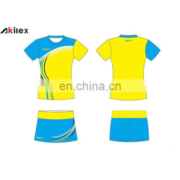 New Style Sublimation Badminton Jersey With Free Design photo-3