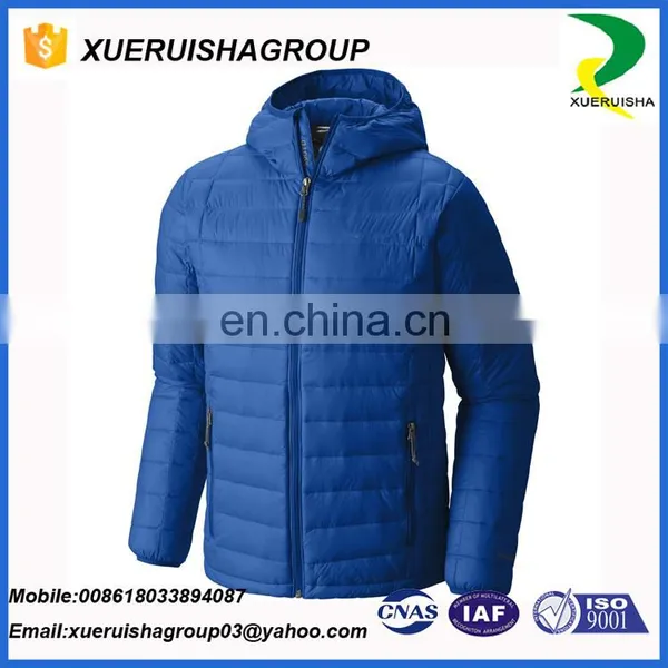 OEM Factory Price Fashion Westrn Foldable Men Down Jacket for Winter photo-2