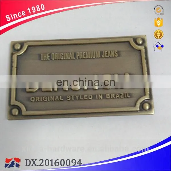 Metal Badge With Customer 3D Brand Used for Clothing photo-4
