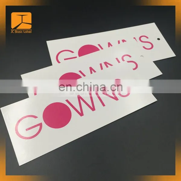 Hot Stamping Wholesale Price Tags Stand for Name Brand Tags and Custom Printed Cardboard Tags photo-2