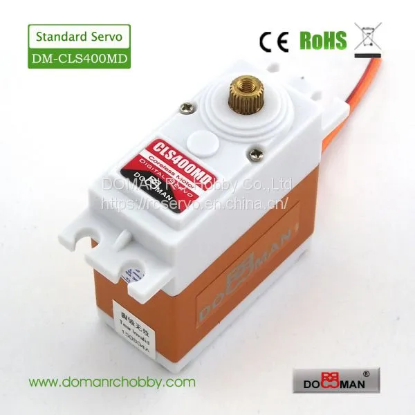 DM-CLS400MD DOMAN RC Metal Gear Coreless 76g/0.13s/40kg.cm Digital Servo photo-5