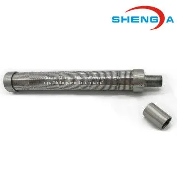 Slot SS Johnson Screen V-shape Wire Filter Pipe photo-4