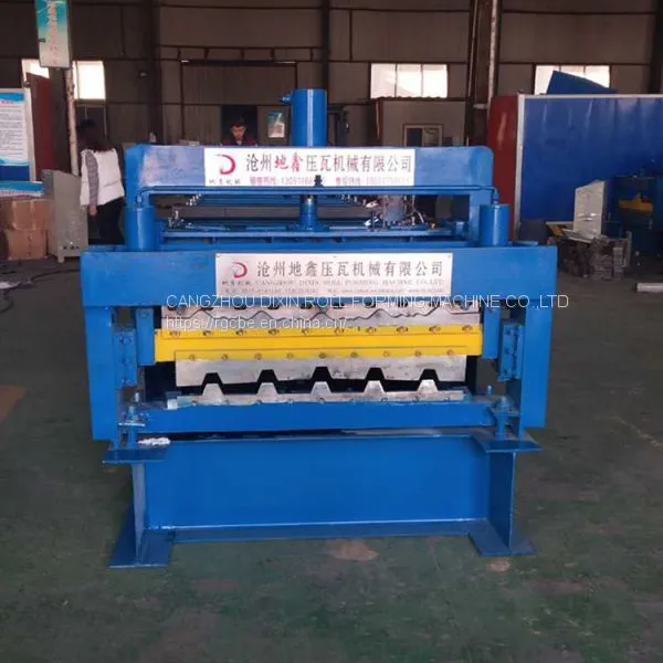 Double Layer Roof Trapezoid Profile Roll Forming Making Machine for Sale photo-5
