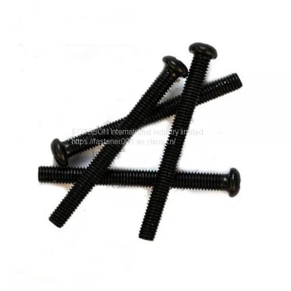 M1.2-M4 Pan Head Screw Flat Screws Cross Recessed Raised Counter BM Phillip Plaine Micro Puntas Big Head PC Vis Vida DIN7985 ISO7045 photo-2