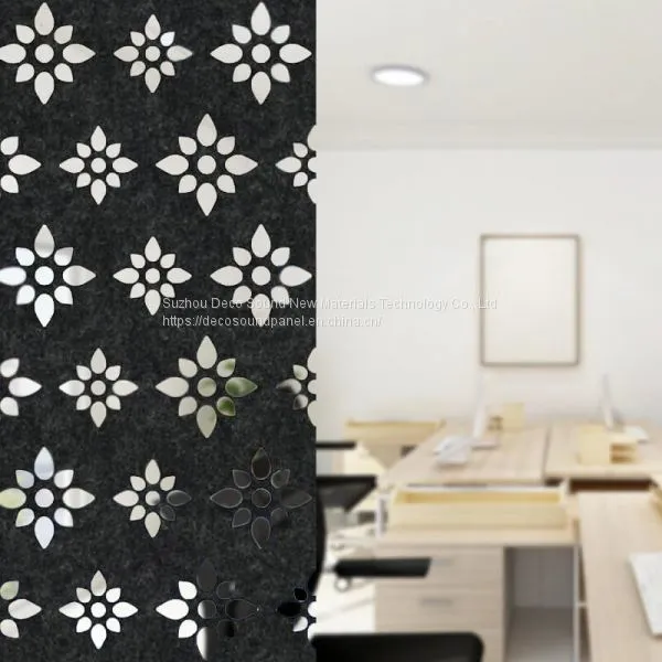 Acoustic Hanging Partitions Decorate in Working Area