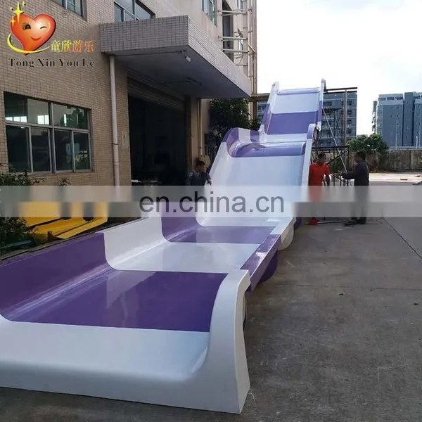 Interactive Race Slide Fiberglass Water Slide Wide Slide photo-2