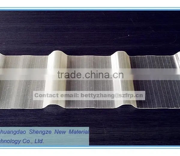 FRP Roofing Sheet/grp Clear Roof Tiles/transparent Roof for Greenhouse photo-3