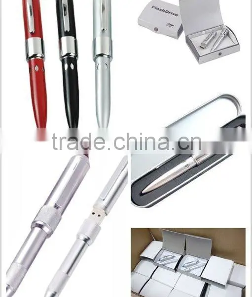 Hotsale Pen Shaped Usb Flash Drive , Custom Logo With High Capacity Pen Usb Flash Drive photo-2