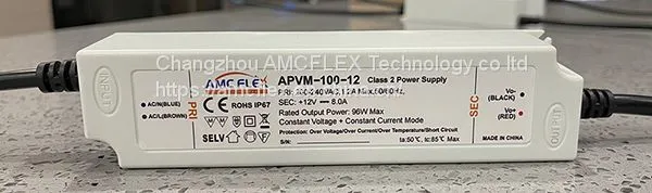 100W 36V 2.77A IP67 Waterproof LED Driver Plastic Housing SELV CLASS 2 Transformer