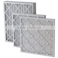 Cardboard Aluminium Air Conditioning Replacement Merv 8 11 15 g4 Pleated Synthetic Fiber Media Panel Filter photo-2