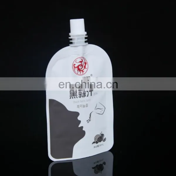 OEM Baby Food Grade Packaging Reusable Spout Top Stand up Pouch With Flat Bottom photo-3