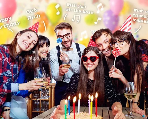 Музыкальный леденец для дня рождения