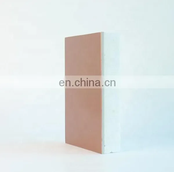 Indoor Wall Insulated Silicon Rock Interior Decorative Isolation Epc Sandwich Panel With Pir Side-sealing photo-5