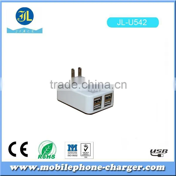 Power Adapter Factory 4 Port USB Mobile Phone Home Charger Best Selling Products photo-4
