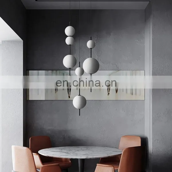 Nordic Creative Gourd Shape LED Pendant Light For Cafe Bar Kitchen Bedroom Living Room Decorative Indoor Chandelier photo-3
