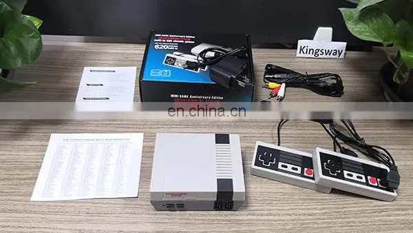 Best Christmas Gift Mini Classic Retro Built 620 Game AV Output Home VIDEO Game 8-bit Video Game Console With Two Controllers photo-4