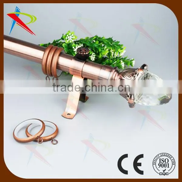 Metal Hardware Finials Curtain Rod photo-6