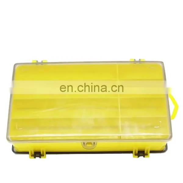 China Transparent Plastic Storage Fishing Box 8 Compartments Container For Fishing Lure Bait Hook Tool Tackle Box Case photo-3