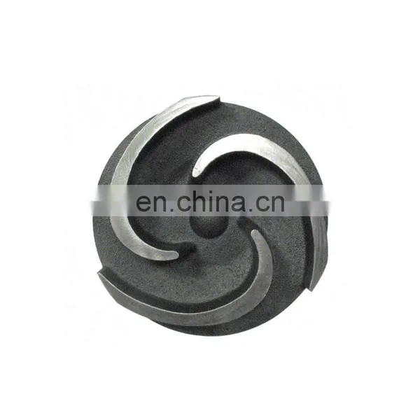 Custom 5 Axis Machined Water Pump Impeller Cast Iron Turbo Impeller photo-3