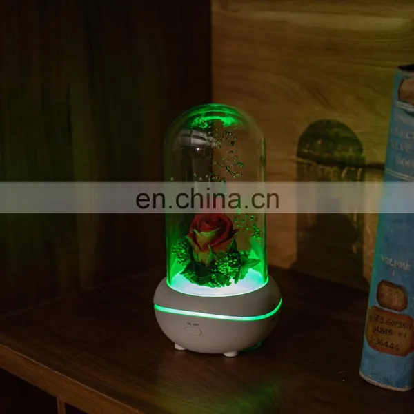Amazon Hot Selling Aroma Lamp Wireless Comfortable Night Accompany Night Light photo-5