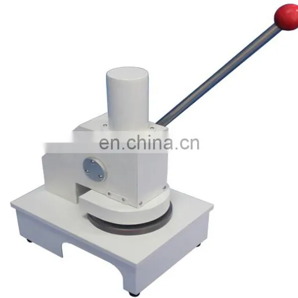 Manual Cardboard Corrugated Board Circular Paper Circle Gsm Cutter photo-3