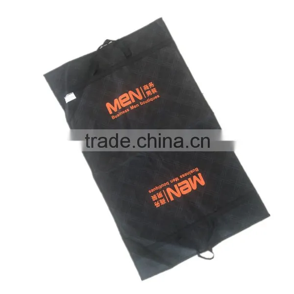 Baoding Durable Faddish Non Woven pp Leather Garment Bags Suit Cover