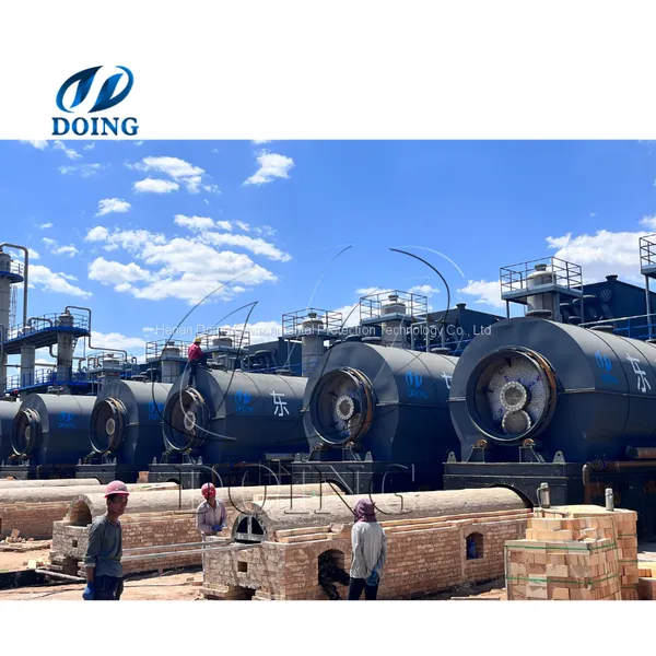 Municipal Solid Waste/waste Plastic Recycling Pyrolysis Machine for Sale photo-3